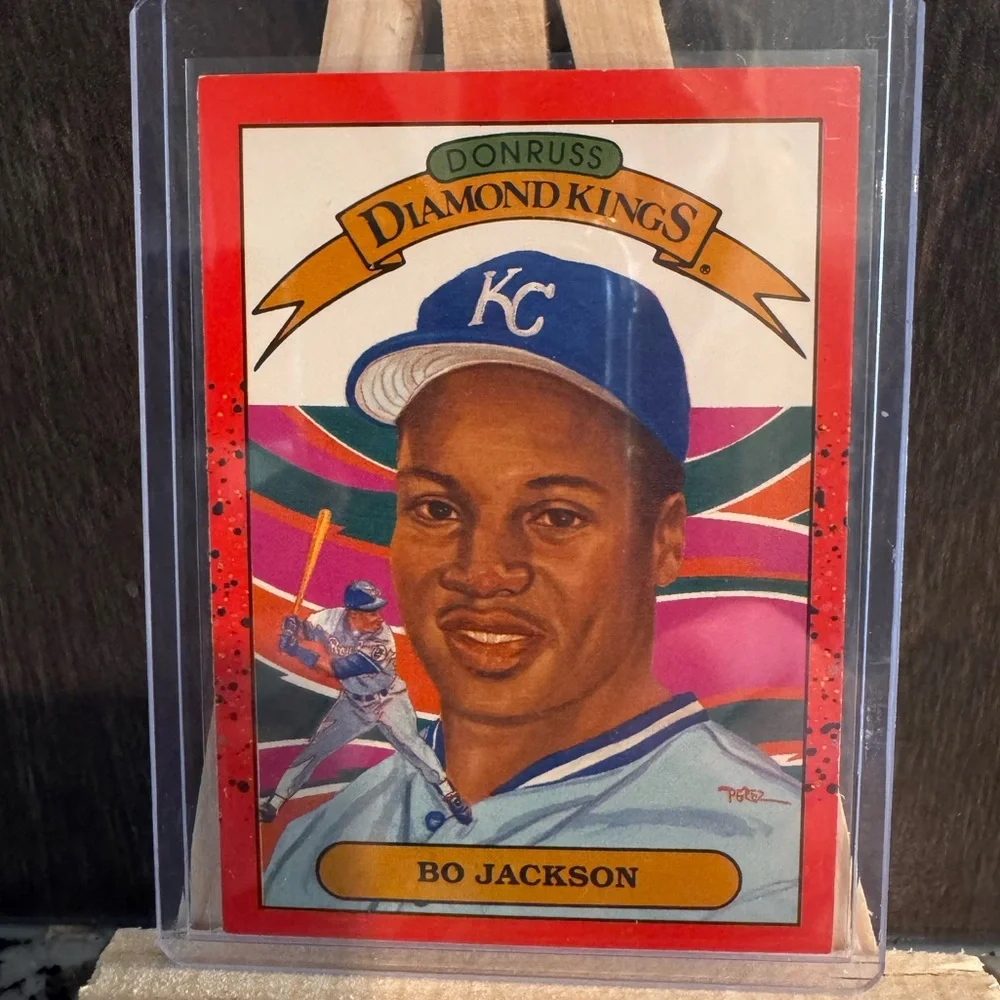 Bo Jackson Vintage Baseball Card Lot – Donruss, Topps, Score, 9 cards - Picture 3 of 15